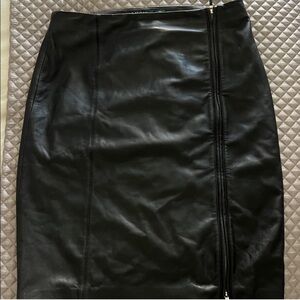 Ralph Lauren Lamb Leather Pencil Skirt in Excellent Condition!